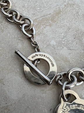 Tiffany & Co Silver Return to Tiffany Chain Necklace