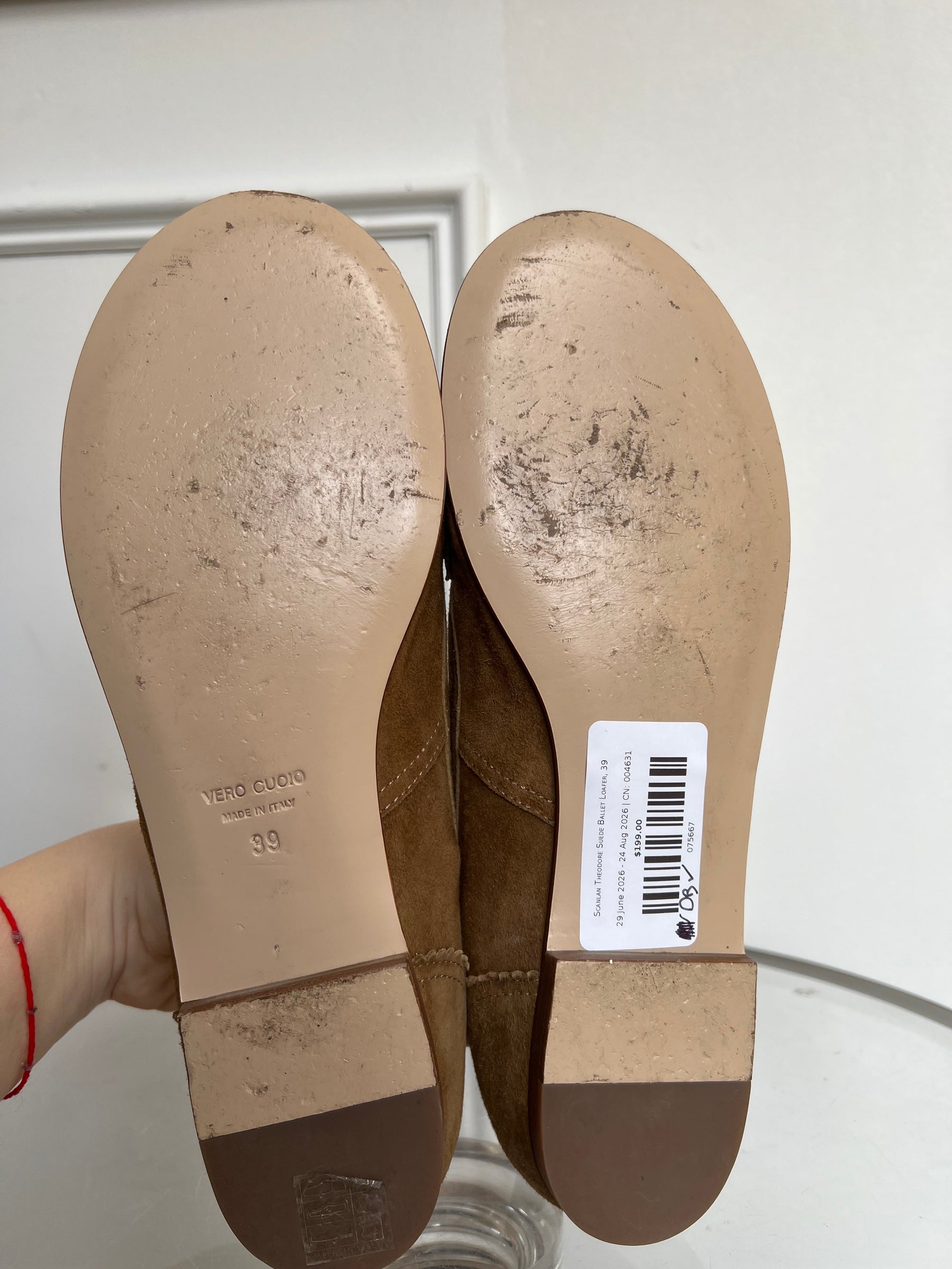Scanlan Theodore Suede Ballet Loafer, 39