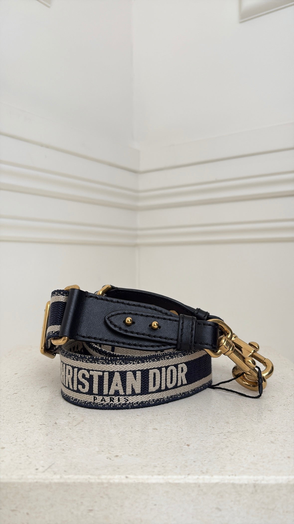 DIOR Adjustable Shoulder Strap With Ring