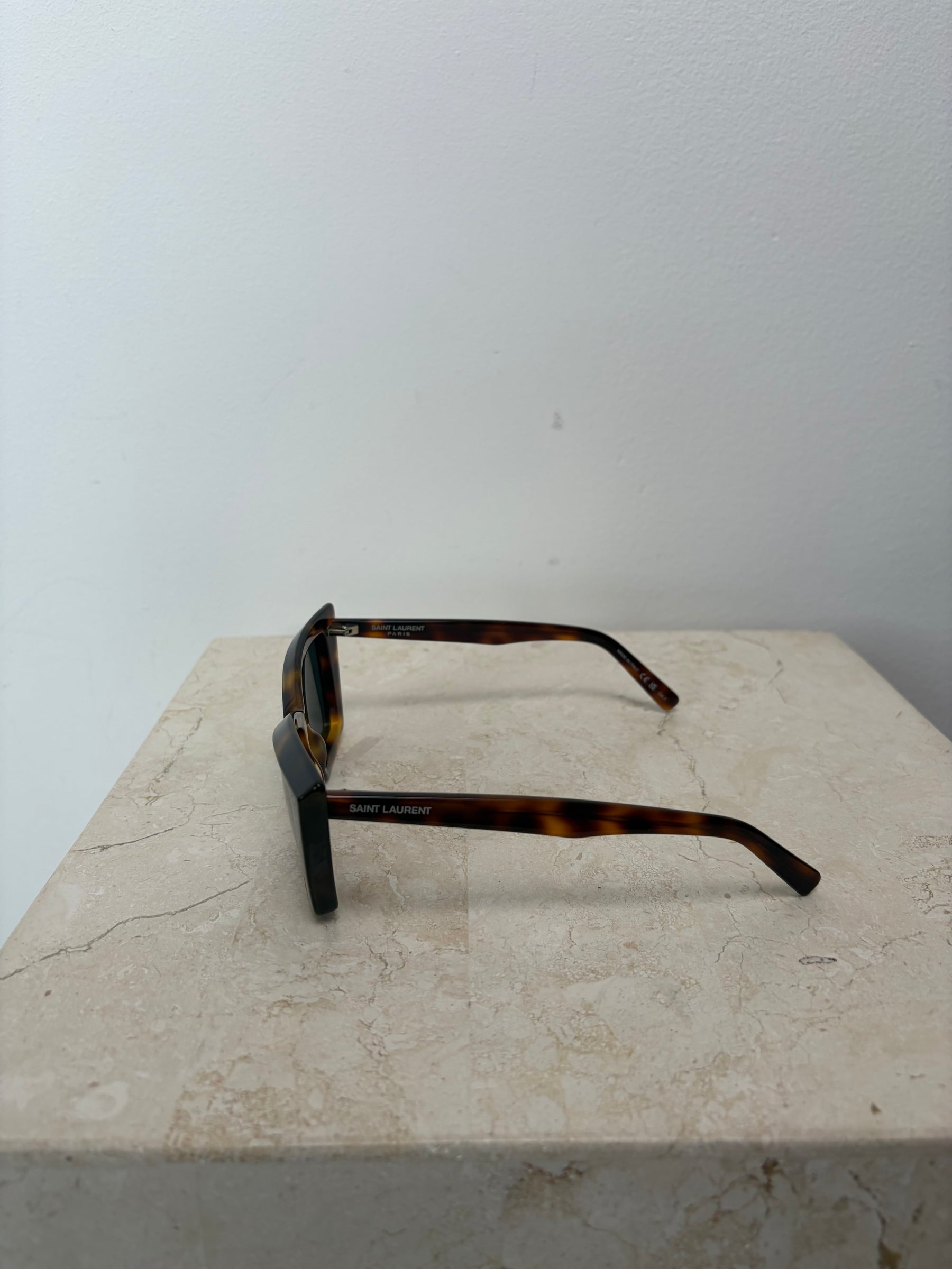 Saint Laurent Tortoishell Cat Eye Sunglasses