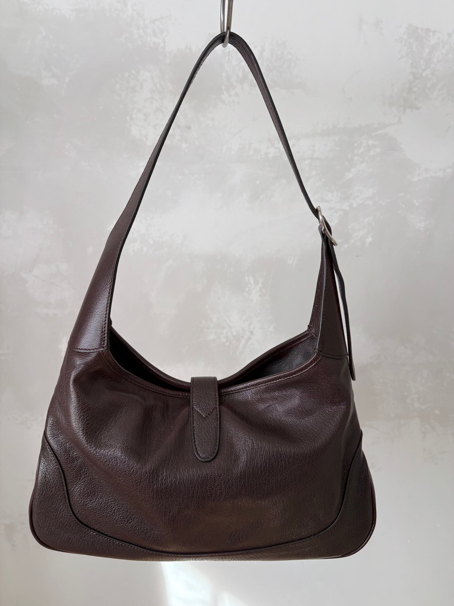Gucci Gucci Jackie 1961 Medium Shoulder Bag Dark Brown