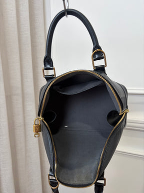 Louis Vuitton Black Epi Leather Alma PM Bag