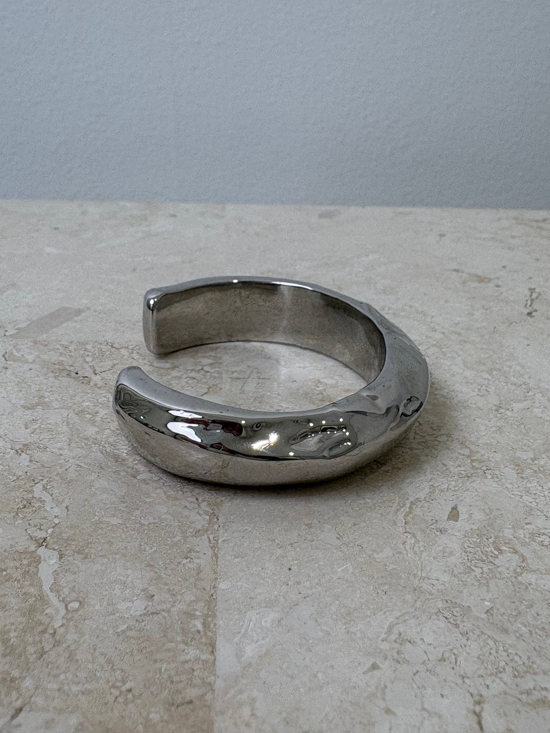 Camilla and Marc Silver Tone Cuff Braccelet