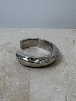 Camilla and Marc Silver Tone Cuff Braccelet