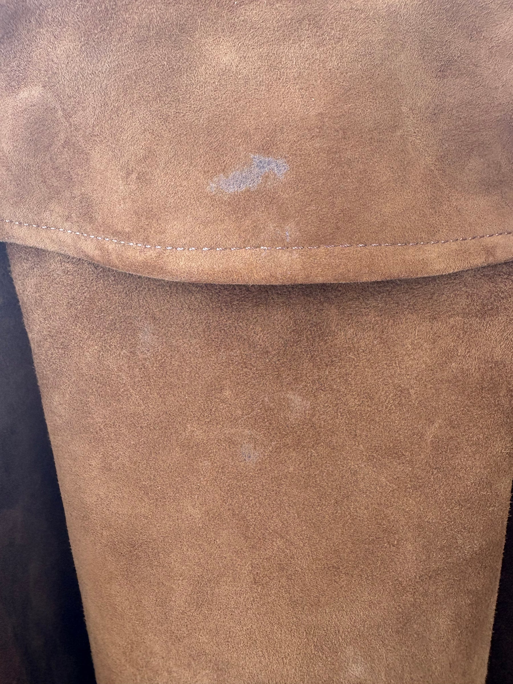Camilla and Marc Tan Suede Jacket 'Camber' Jacket, M/L