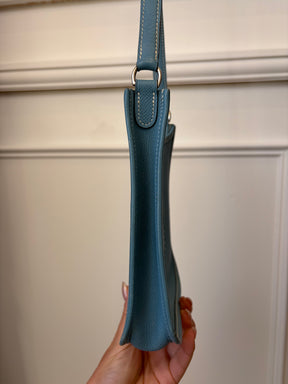 Hermès Blue Jean Mini Evelyn