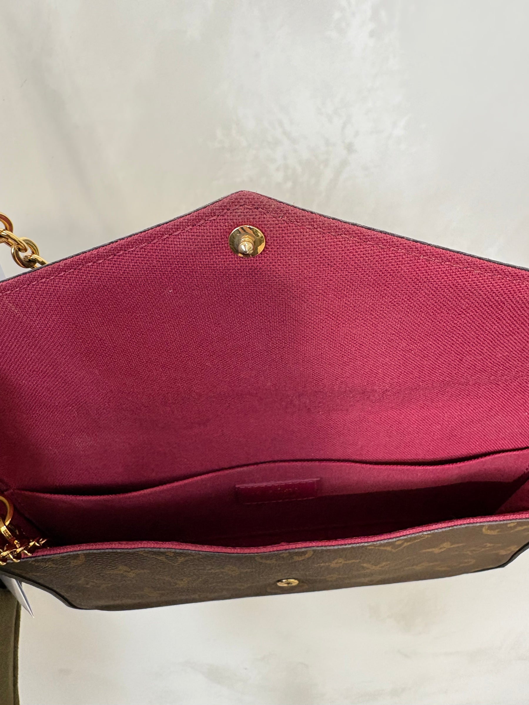 Louis Vuitton Canvas Monogram Pochette Félicie