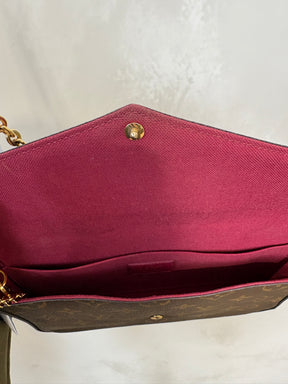 Louis Vuitton Canvas Monogram Pochette Félicie