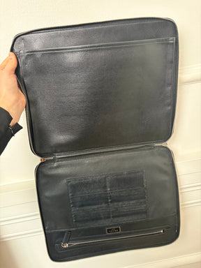 Prada Saffiano leather document holder