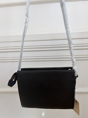 Oroton Margot Zip Cross Body Bag Black
