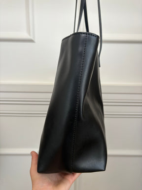 Fendi Black Leather Monster Tote