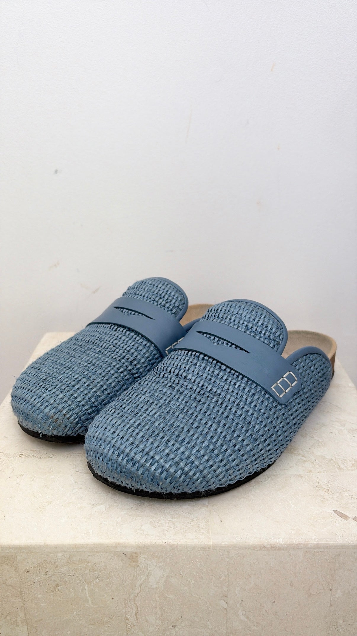 JW Anderson Blue Mules, 38D