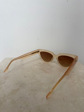 Scanlan Theodore Peach Cat Eye Sunglasses