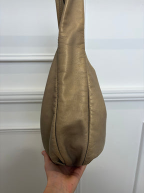 Loewe Hobo Gold Metalic Bag