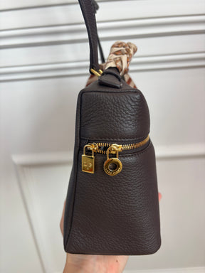 Loro Piana Chocolate Leather Extra Pocket L27