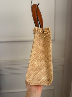 Oroton Raffia Mini Tote