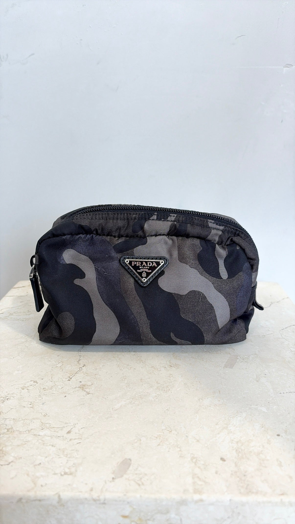 Prada Nylon Camouflage Pouch
