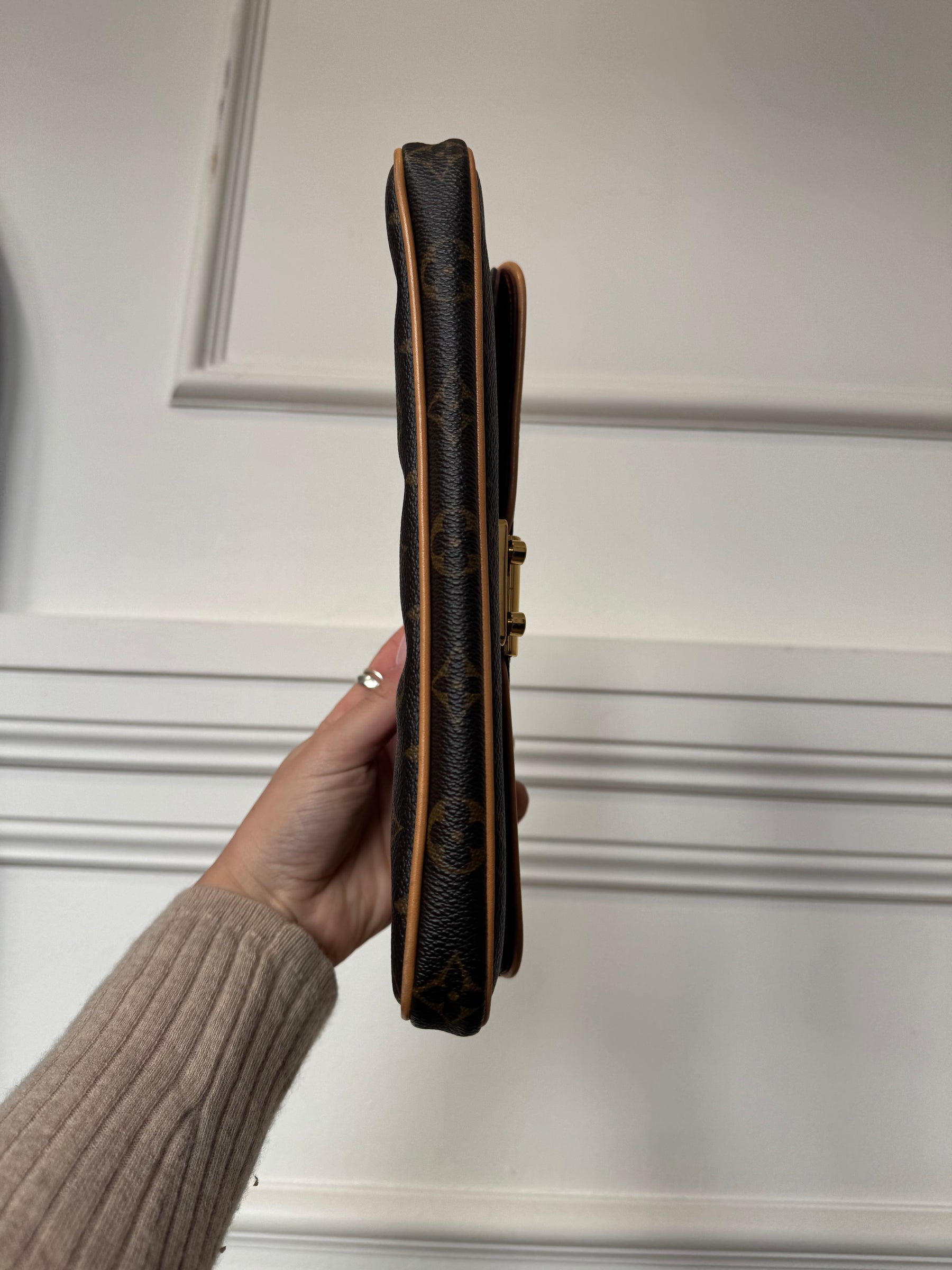 Louis Vuitton x Sophia Coppola Monogram Canvas Slim Clutch