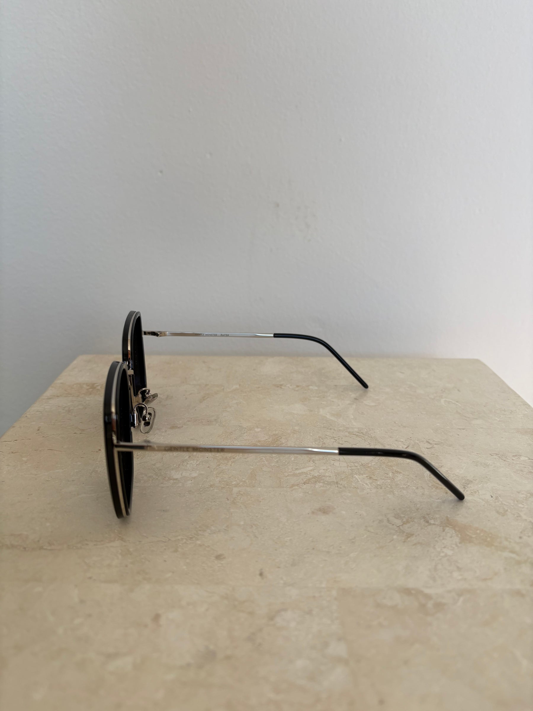 Gentle Monster Black Oversized Square Sunglasses