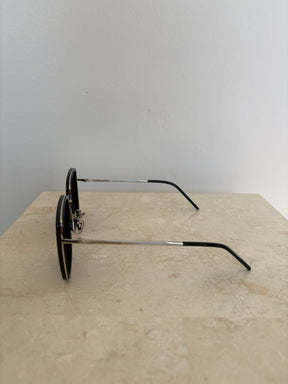 Gentle Monster Black Oversized Square Sunglasses