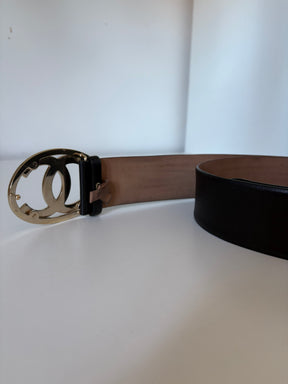 Chanel Black CC Belt