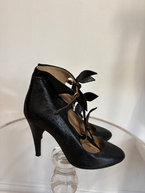 Chloé Black Bow Detail Pumps, 39