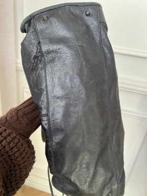 Balenciaga Black Weekender Bag