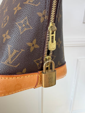 Louis Vuitton Canvas Monogram Alma PM