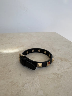 Valentino Rockstud Leather Bracelet