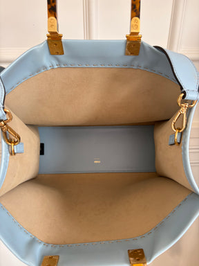 Fendi Pale Blue Sunshine Tote