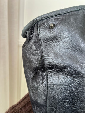 Balenciaga Black Weekender Bag