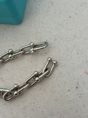 Tiffany & Co. Sterling Silver Large Link Bracelet