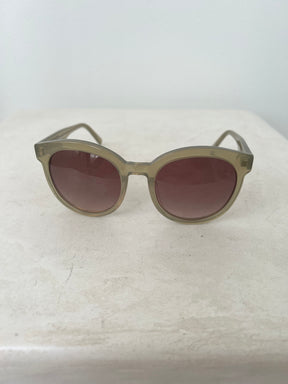 Oroton Green Oversized Sunglasses