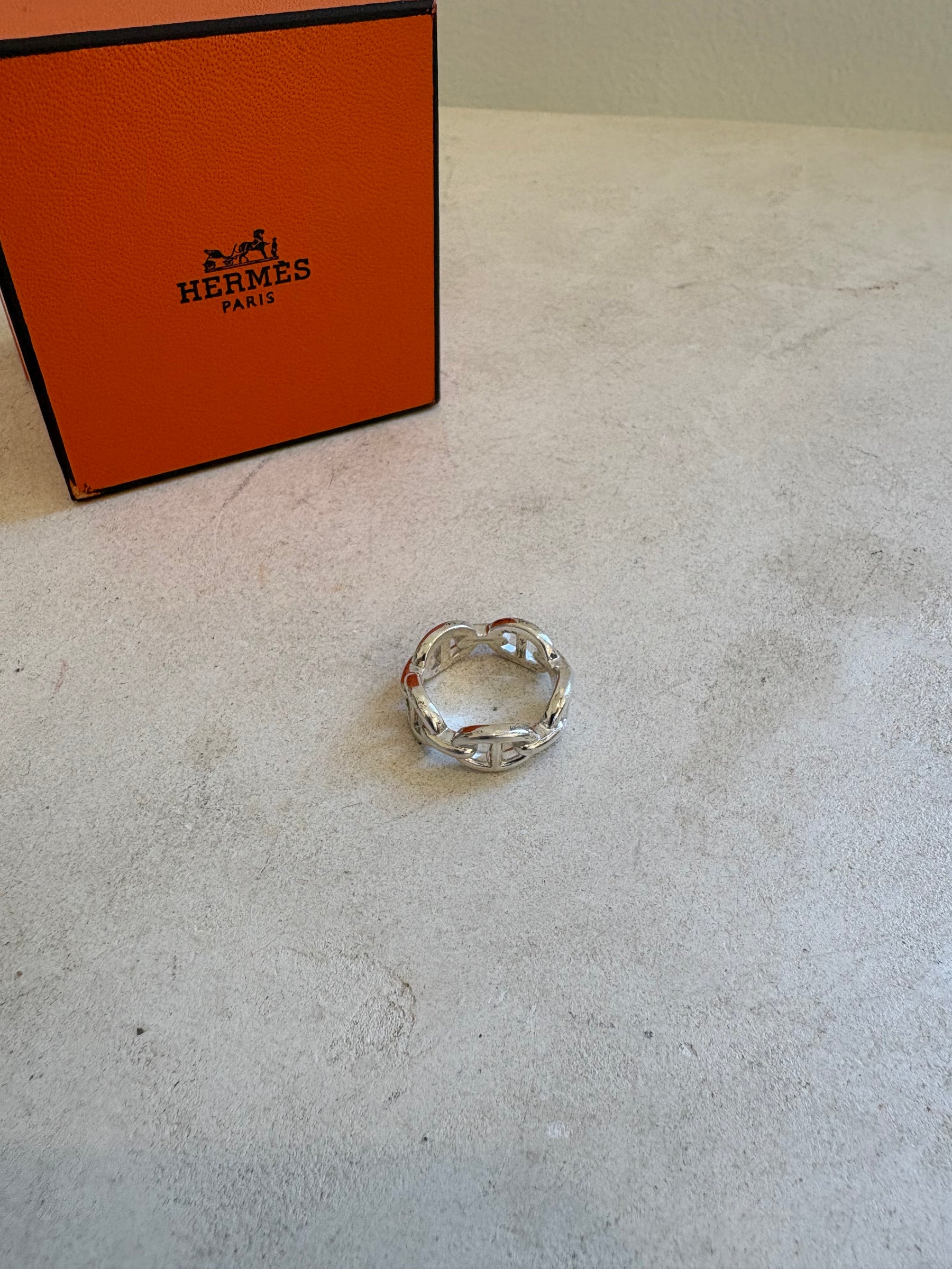 Hermès Chaine d'ancre Enchainee Ring Small Model, 51