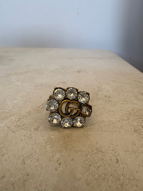 Gucci GG Crystal Ring, 23