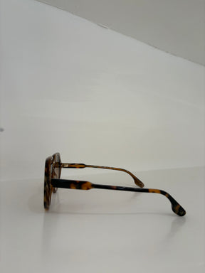 Victoria Beckham Tortoishell Sunglasses Brown