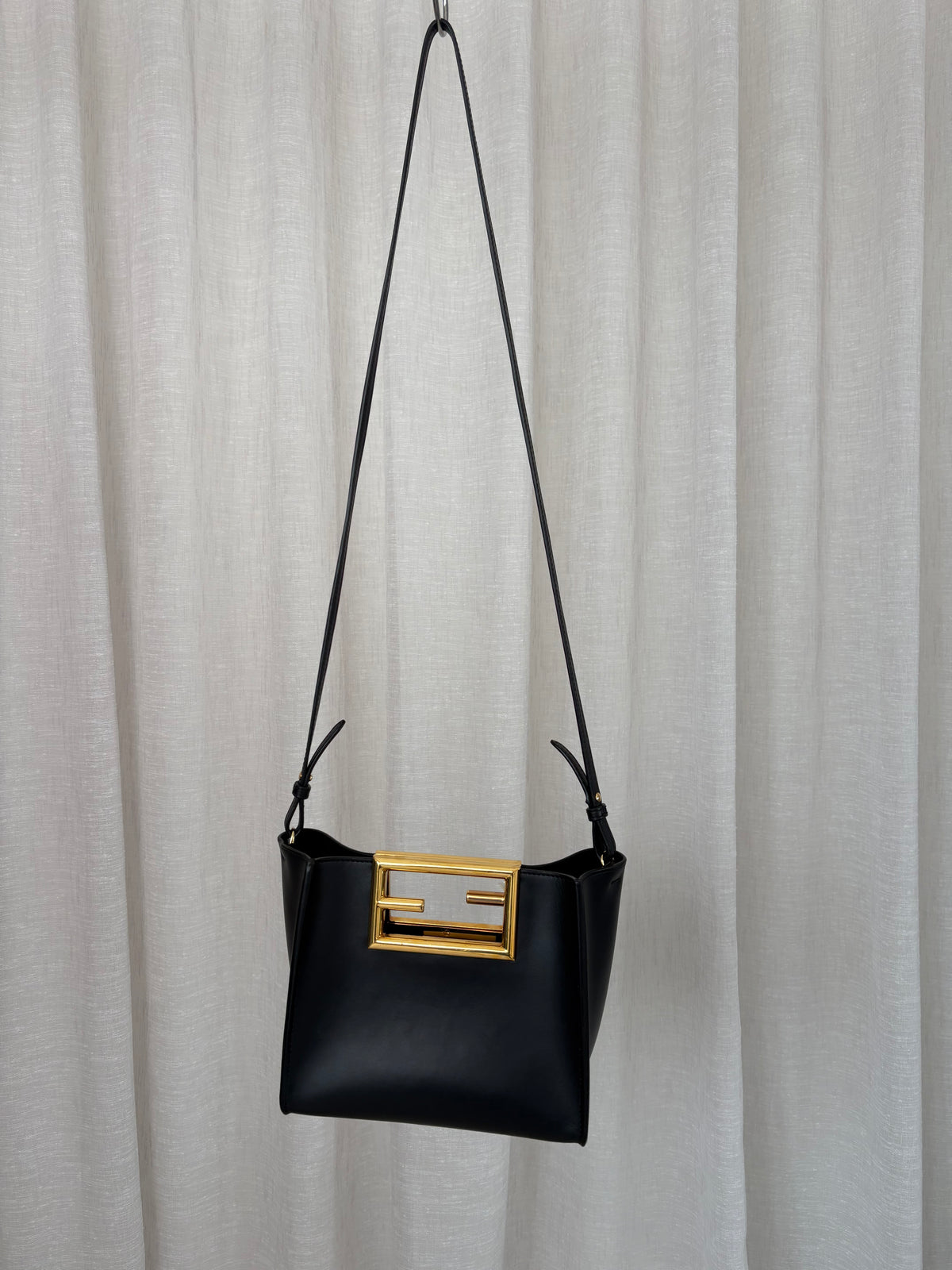 Fendi Black Small Way Tote