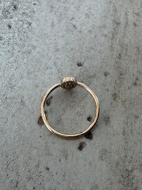 Baby Anything Gold Medallion Ring