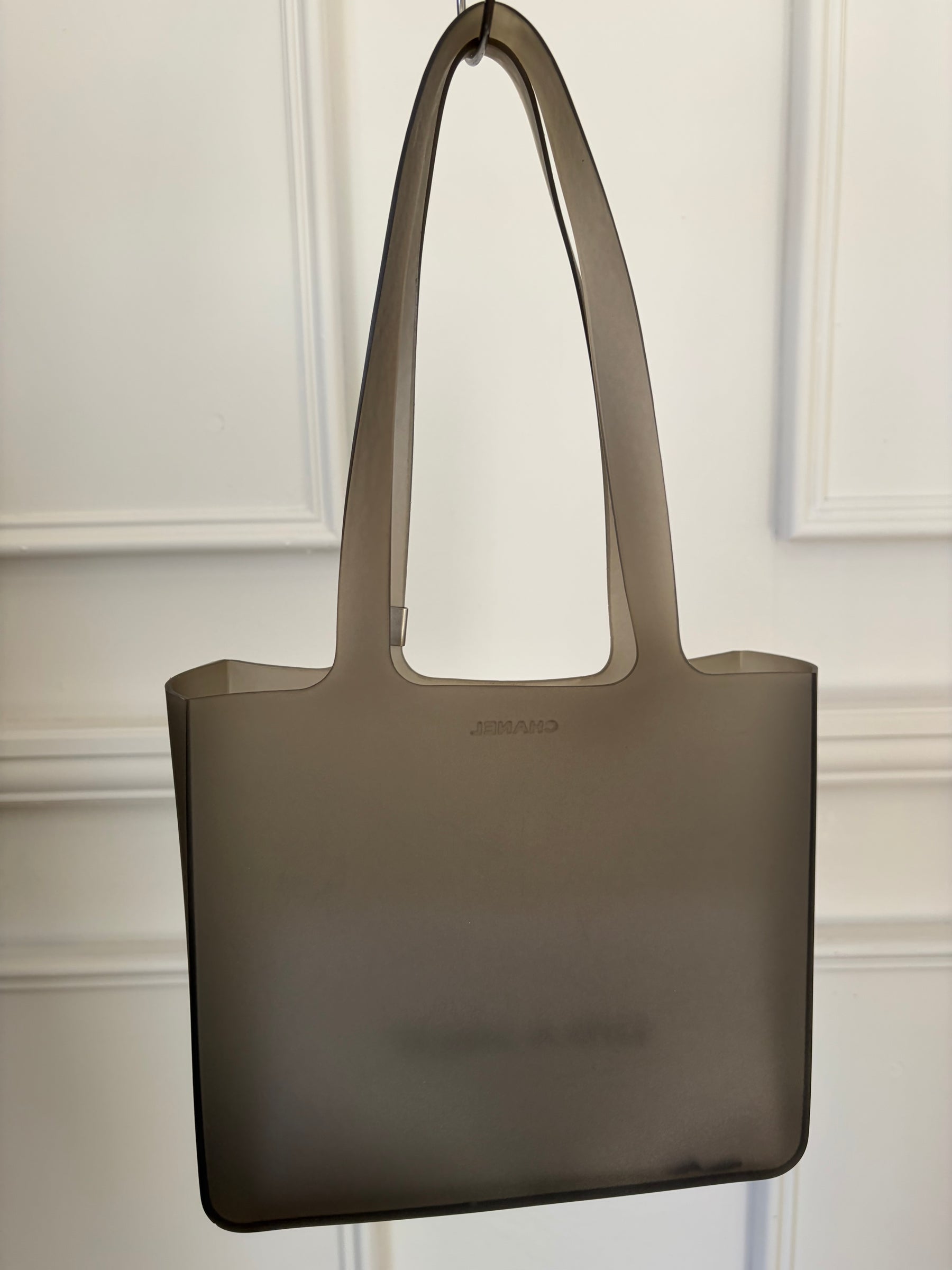 Chanel Embosed Jelly Tote