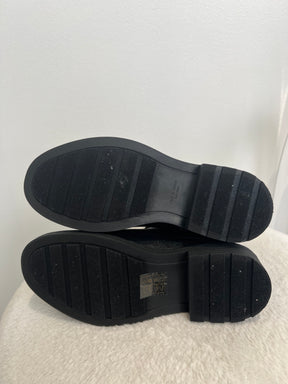 rag & bone black Rubber Zipped Ankle Boots, 37