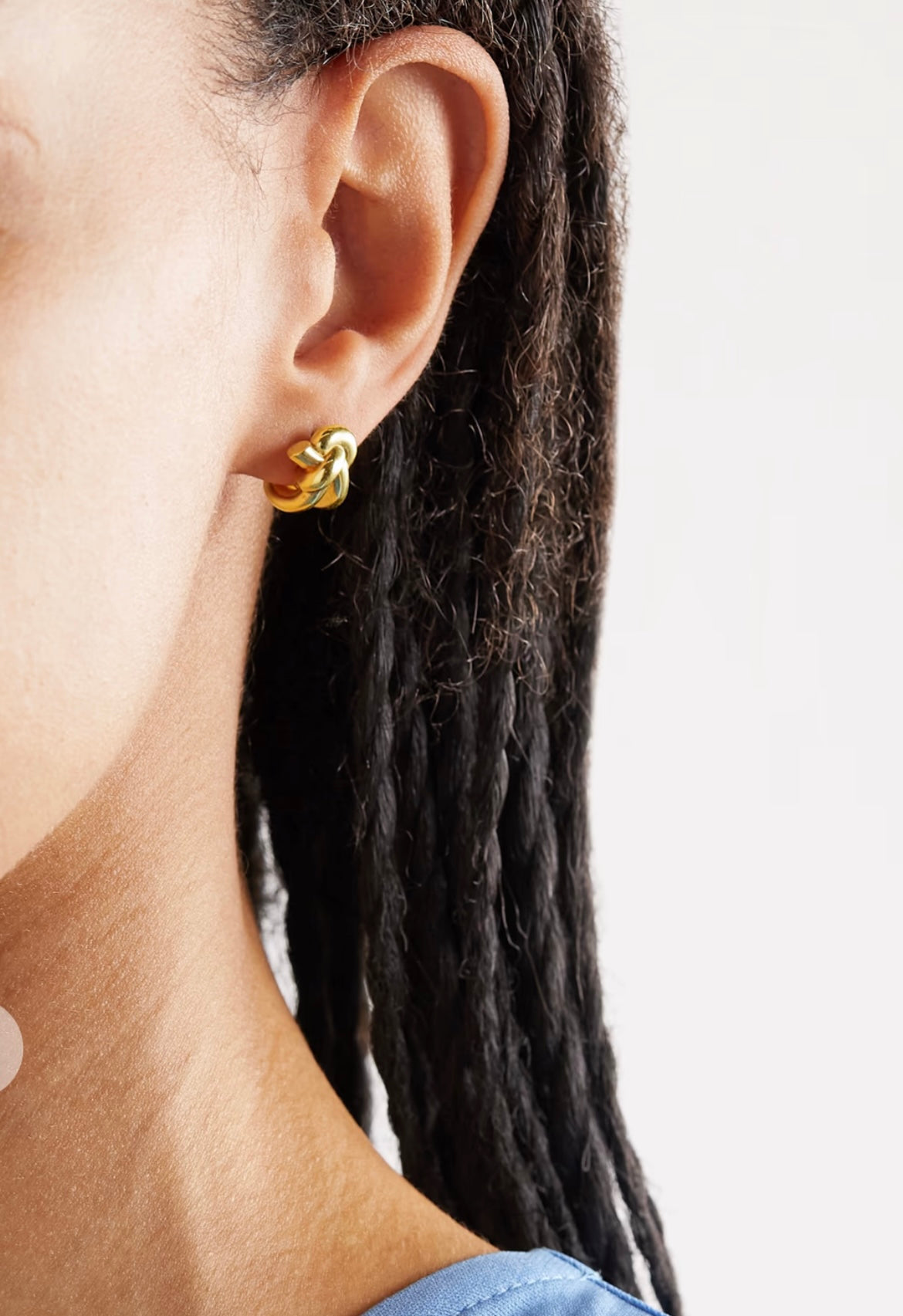 Bottega Veneta Gold-plated earrings Stud Earrings