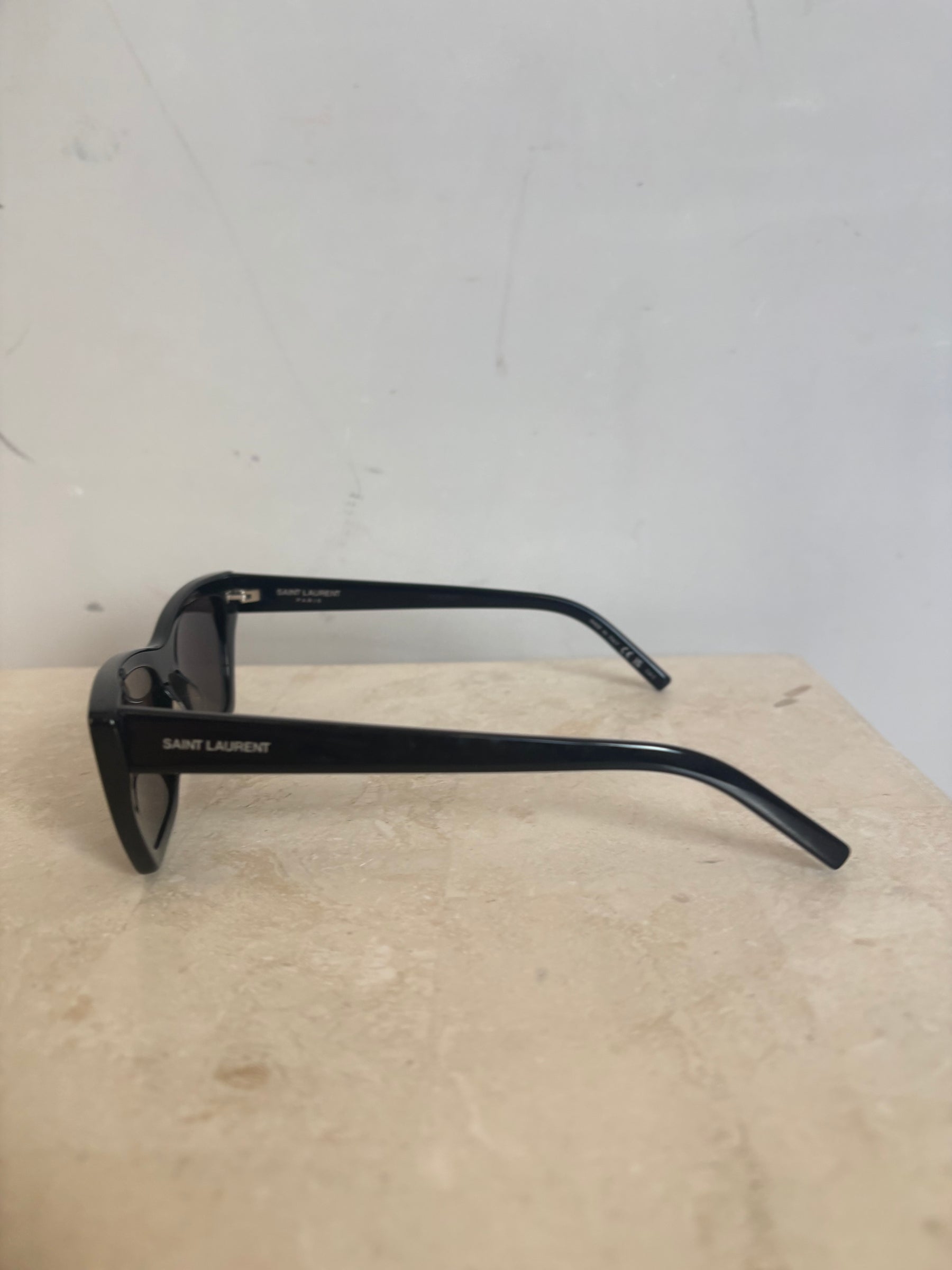 Saint Laurent Black Cat Eye Mica sunglasses