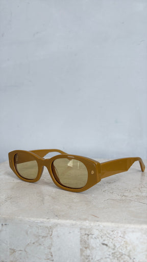 Lucy Folk Mustard Salinas Sunglasses