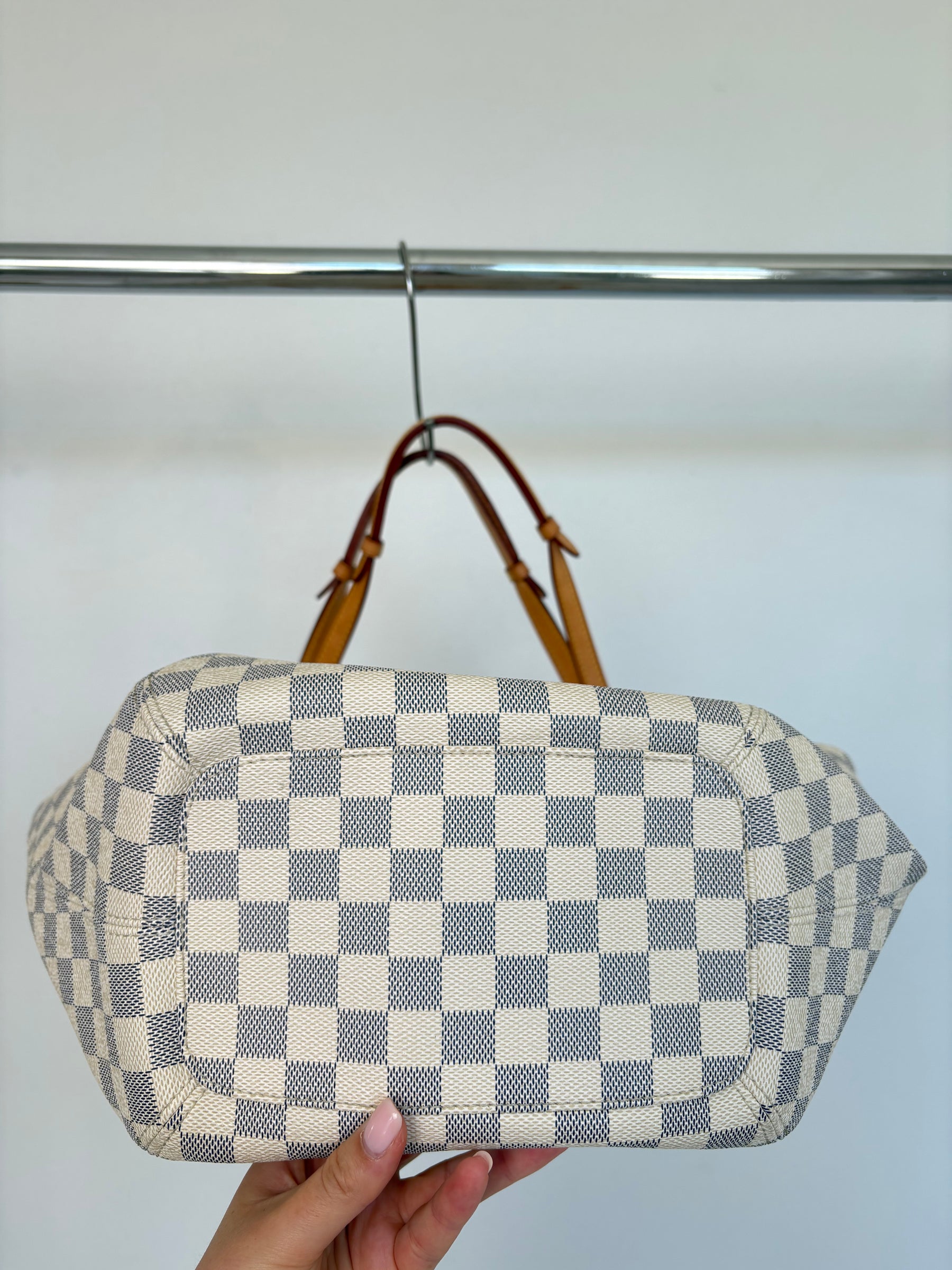 Louis Vuitton Damier Azure Salina Tote Bag