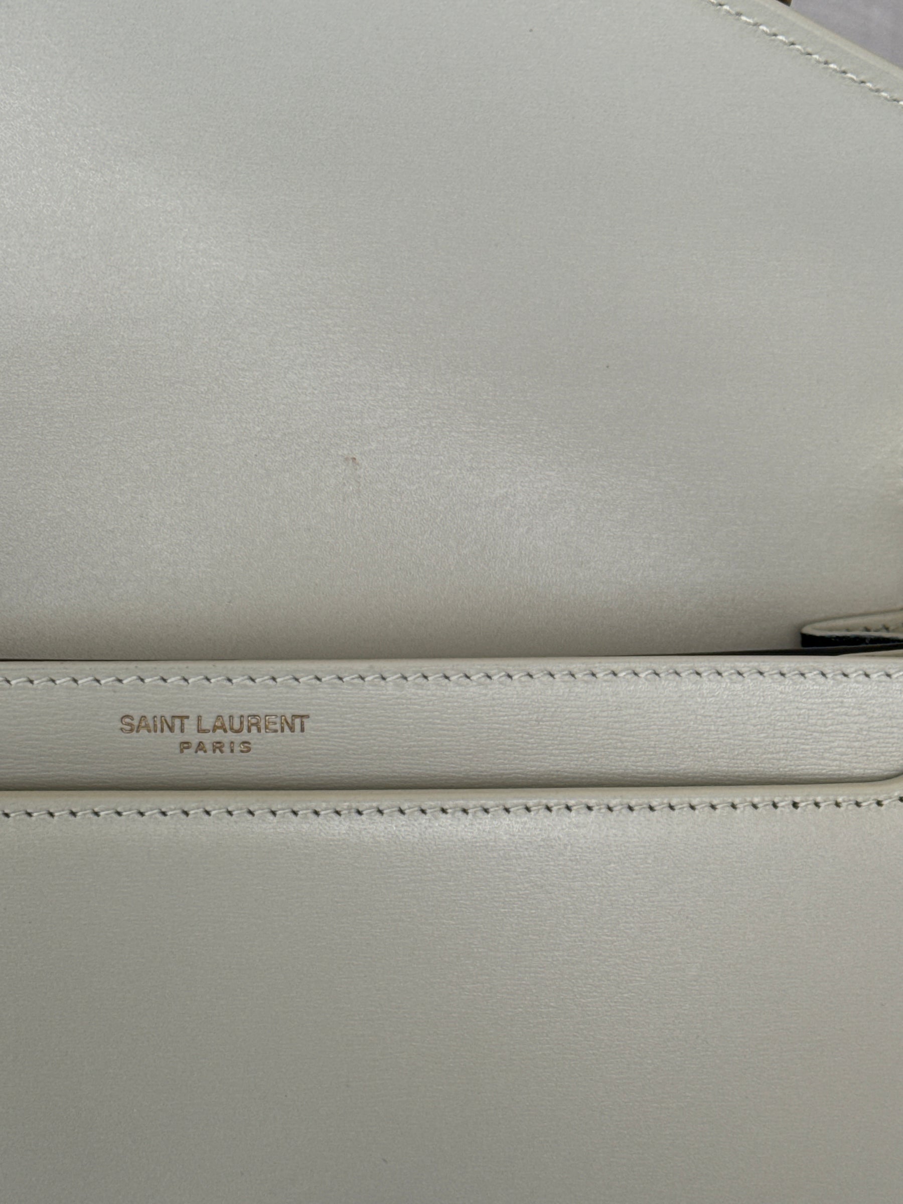 Saint Laurent Stone Leather Cassandra Envelope Chain Bag