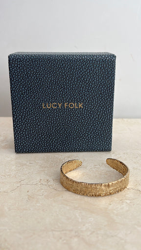 Lucy Folk Anchovy Cuff Gold