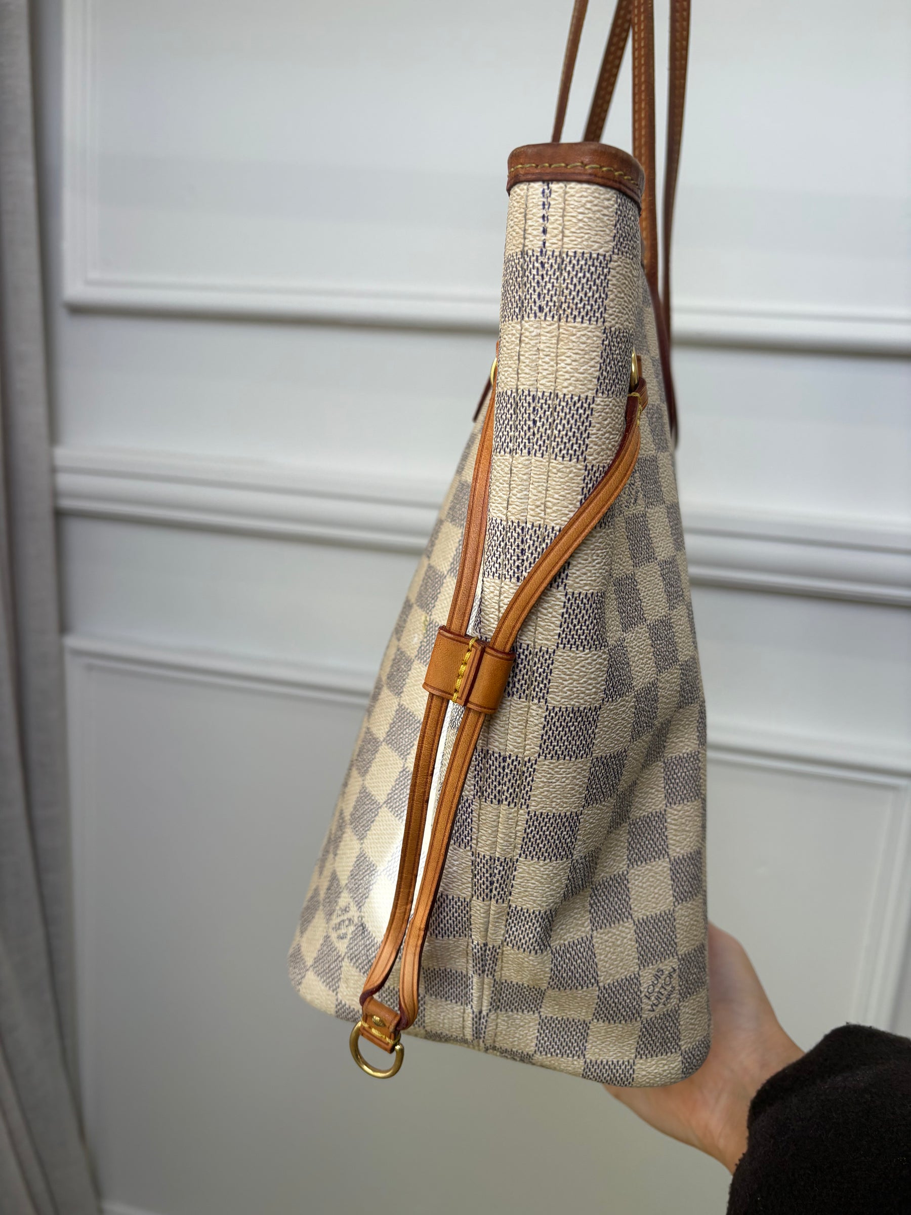Louis Vuitton Damier Azur Neverfull Tote MM