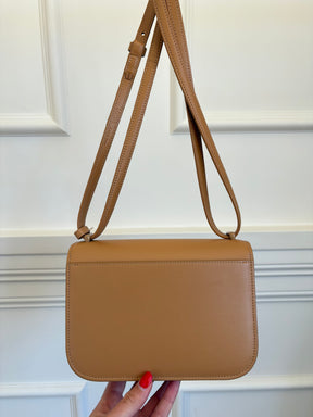 Loewe Warm Desert Small Goya Bag in Silk Calfskin