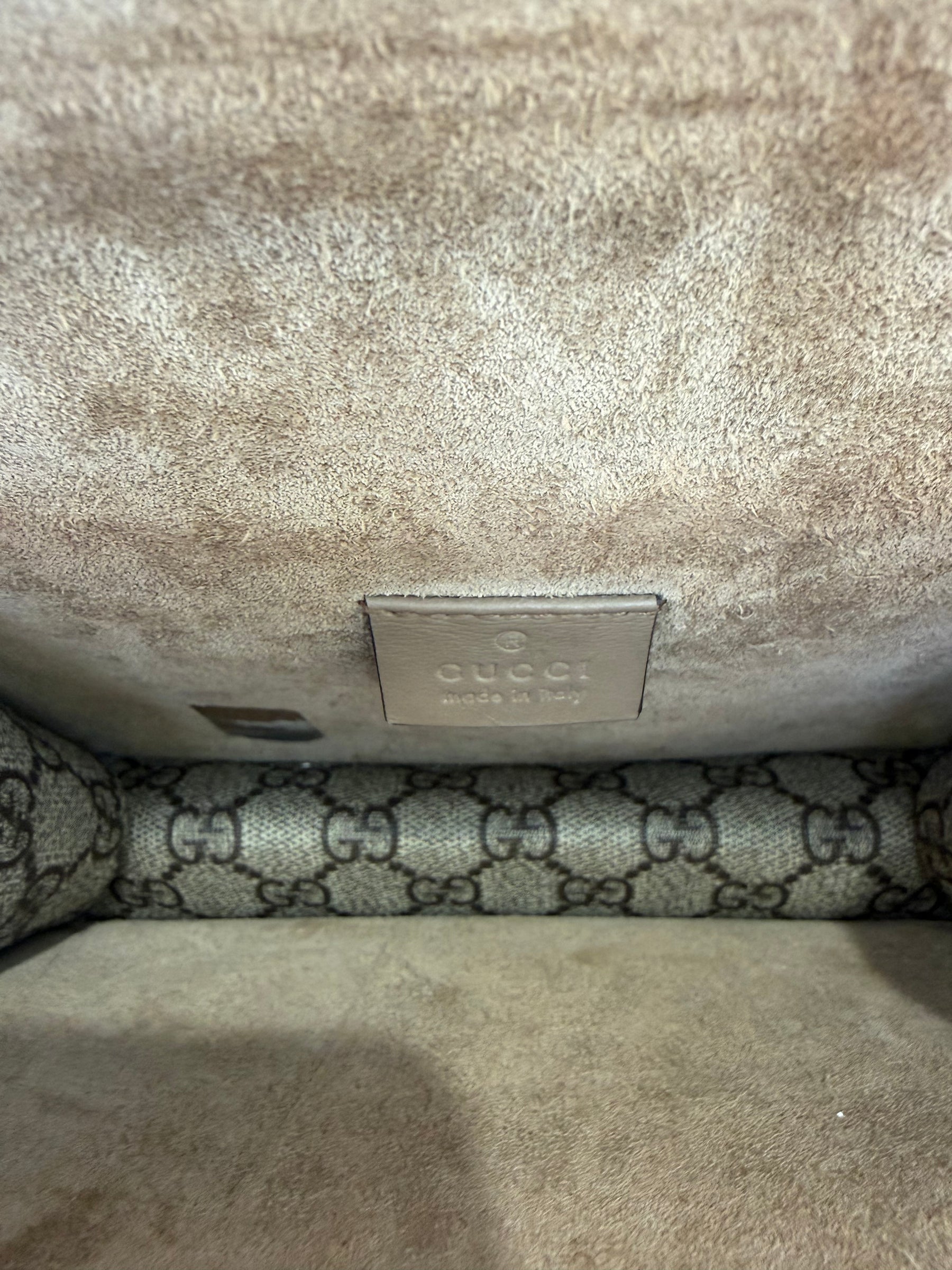 Gucci Monogram Dionysus Handbag