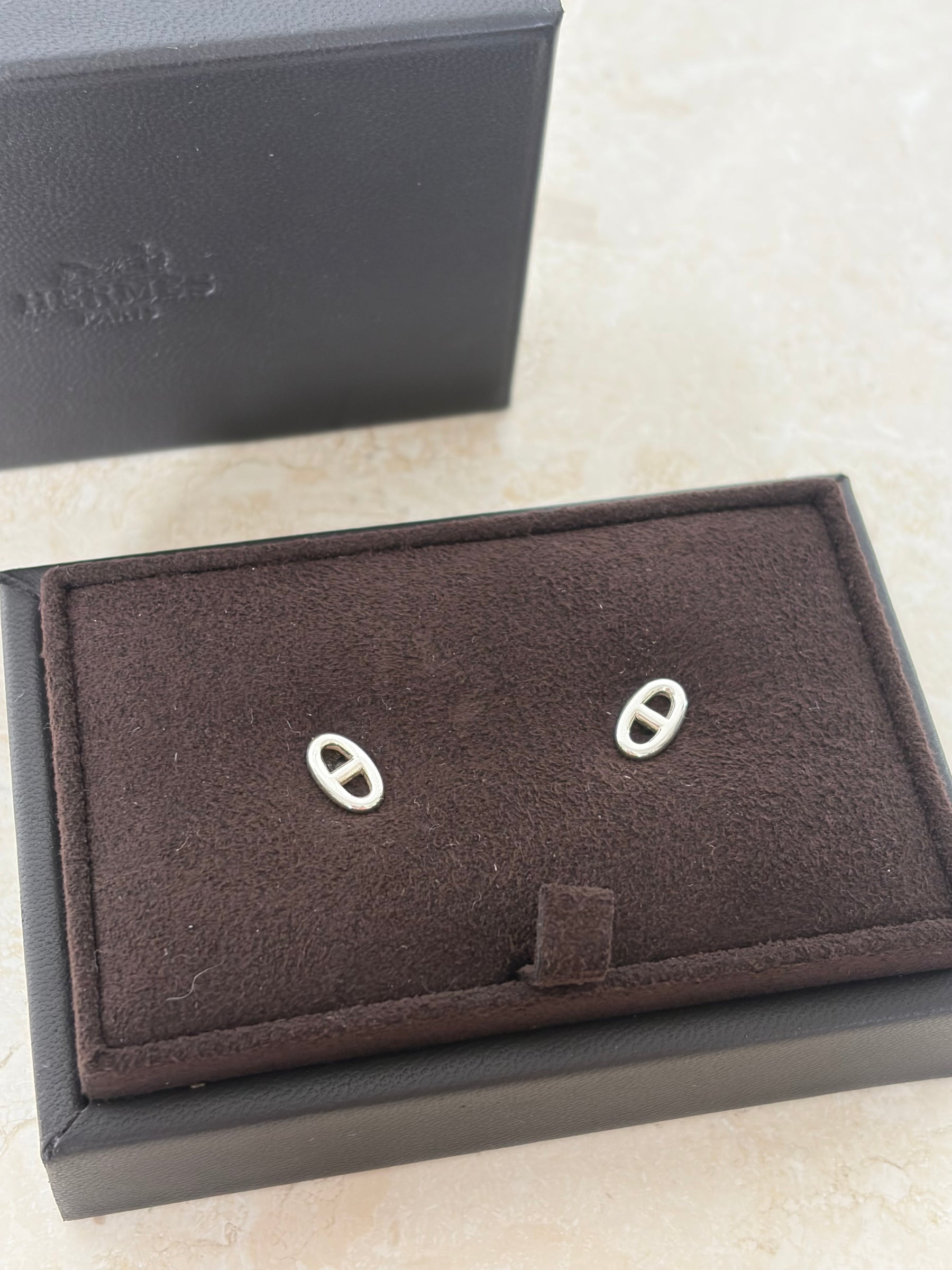Hermès Silver Farandole Earrings